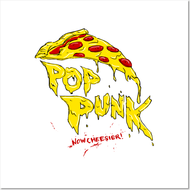 Pop Punk Pizza Wall Art by BRed_BT